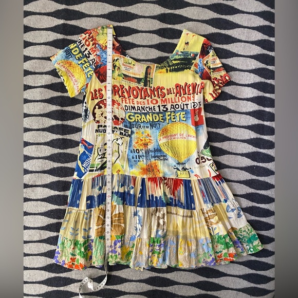 Vintage Jams World Paris Summer Dress Size M - Picture 3 of 7